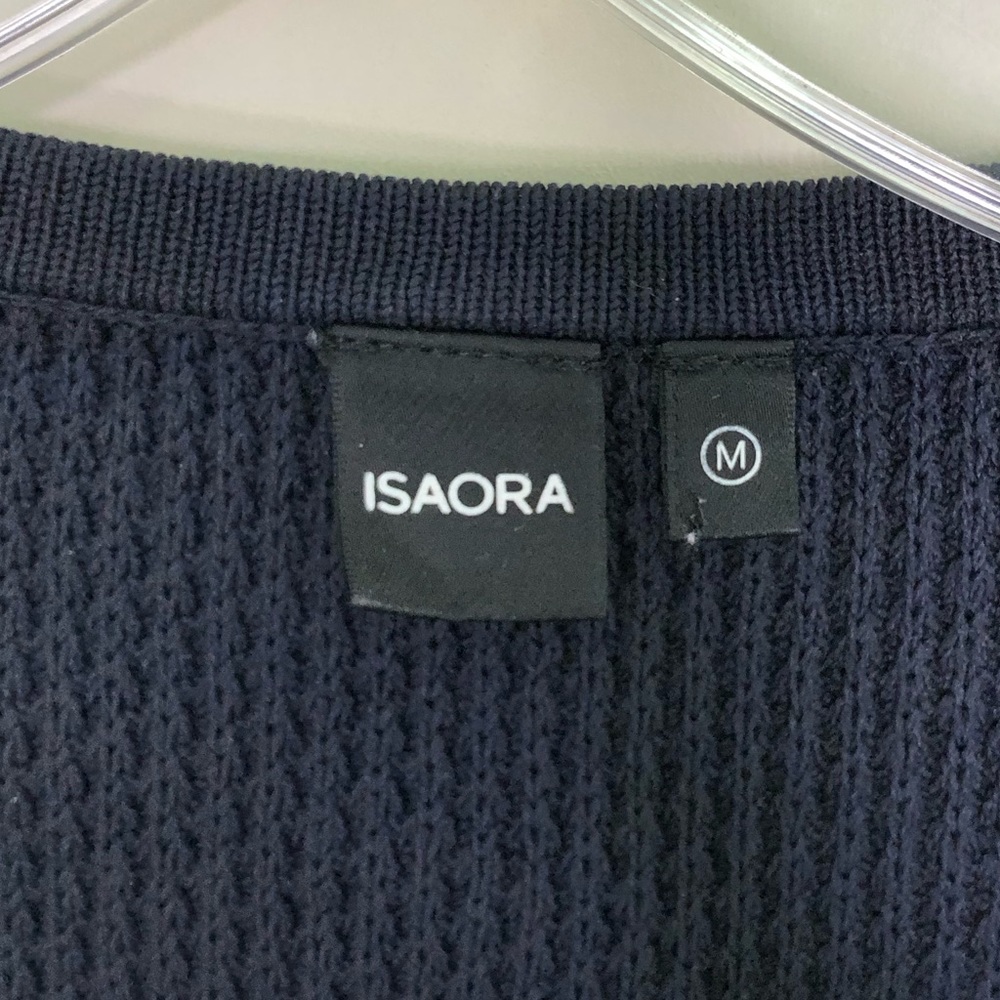 Isaora Blue Tight Knit Sweater - Picture 2 of 7